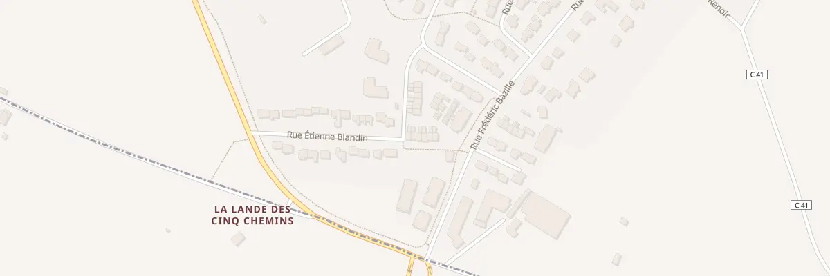 Plan du 15B Rue Etienne Blandin à Saint-Malo