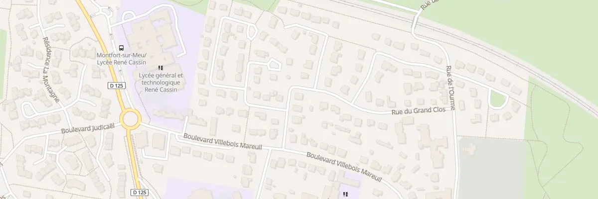 Plan du 5136 Rue du Château d’Eau à Montfort-sur-Meu