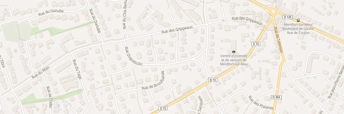 Plan du 1 Rue des Korrigans à Montfort-sur-Meu