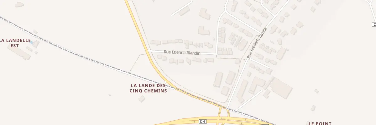 Plan du 29 Rue Etienne Blandin à Saint-Malo