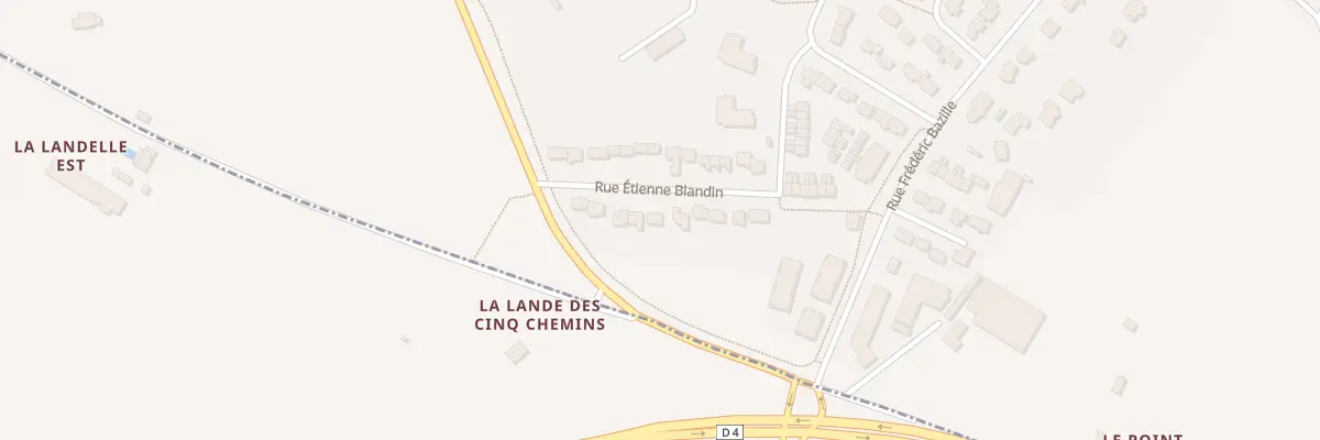 Plan du 31 Rue Etienne Blandin à Saint-Malo