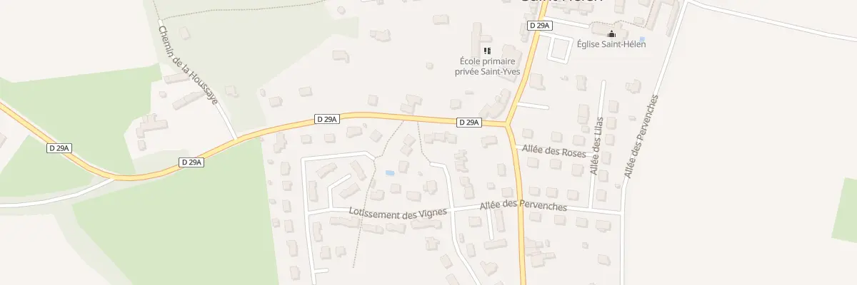 Plan du 8 Lot des Vignes à Saint-Hélen