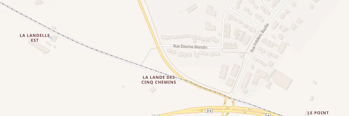 Plan du 37 Rue Etienne Blandin à Saint-Malo