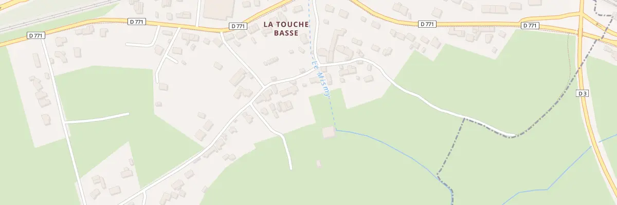 Plan du 110 La Touche Basse à La Chapelle-Launay