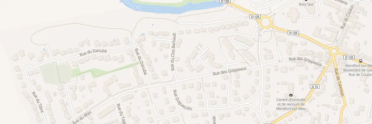 Plan du 6203 Rue des Grippeaux à Montfort-sur-Meu