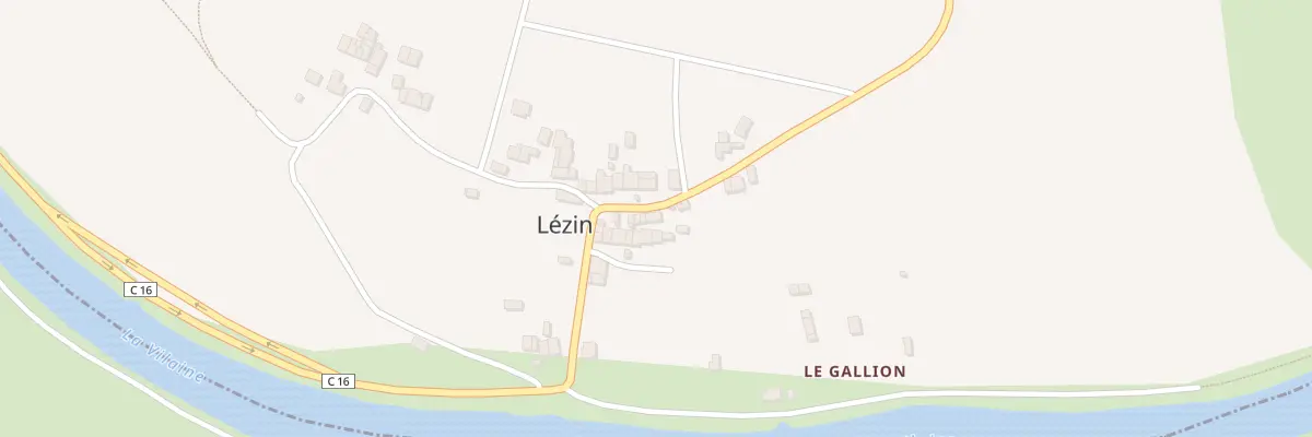 Plan du 3 Lezin à La Chapelle-de-Brain