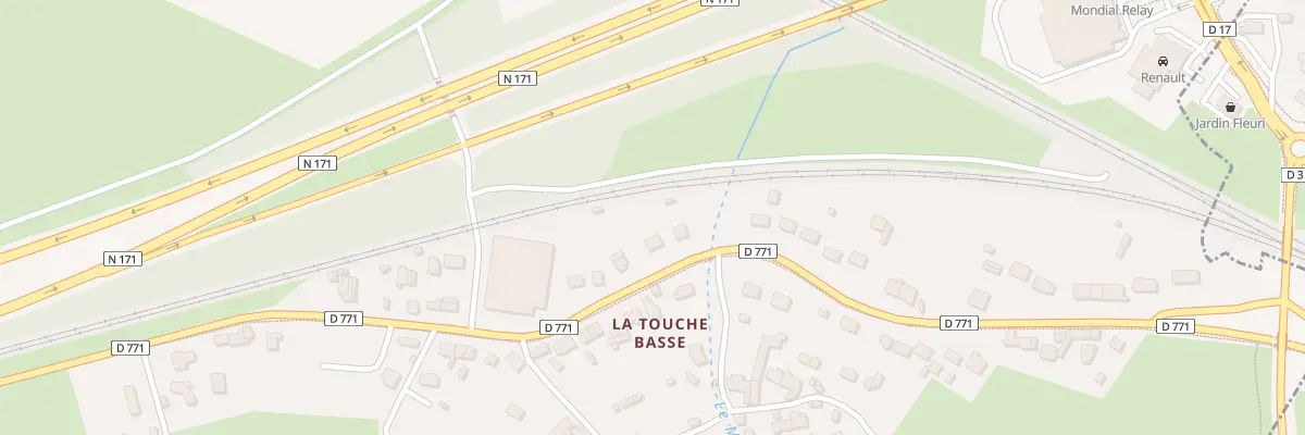 Plan du 31 La Touche Basse à La Chapelle-Launay