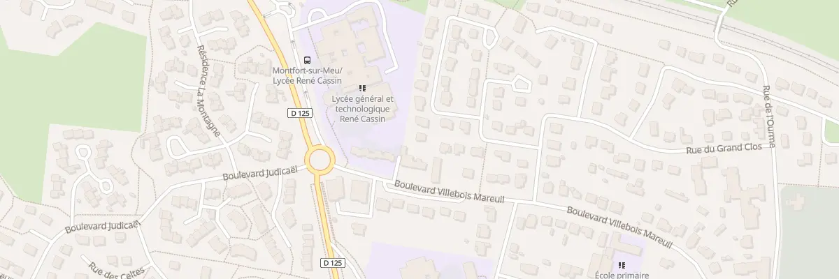 Plan du 6147 Bd Villebois Mareuil à Montfort-sur-Meu