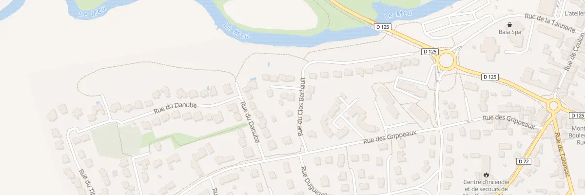 Plan du 1 Imp de la Baignade à Montfort-sur-Meu
