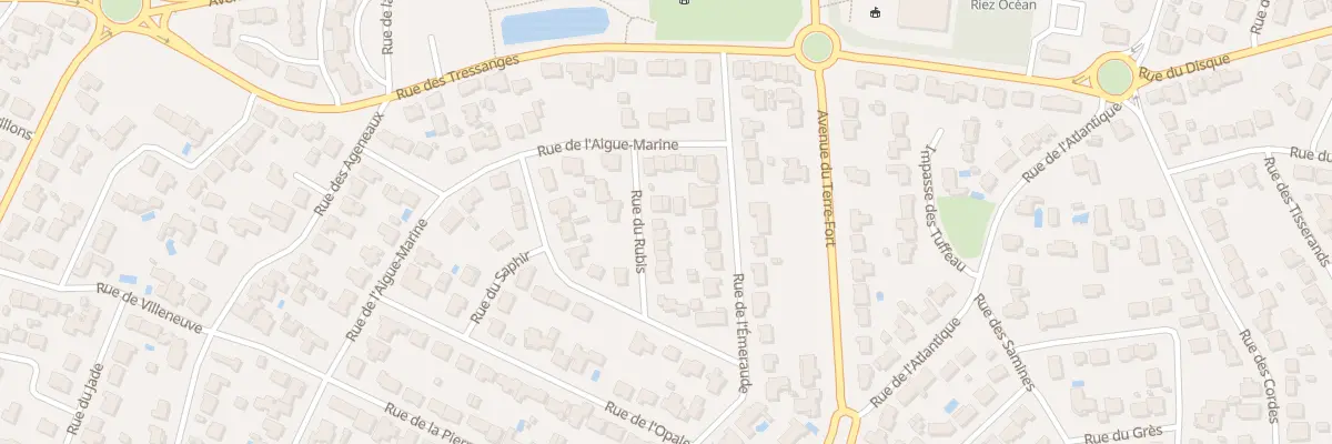 Plan du 1B Rue de l’Aigue-Marine à Saint-Hilaire-de-Riez