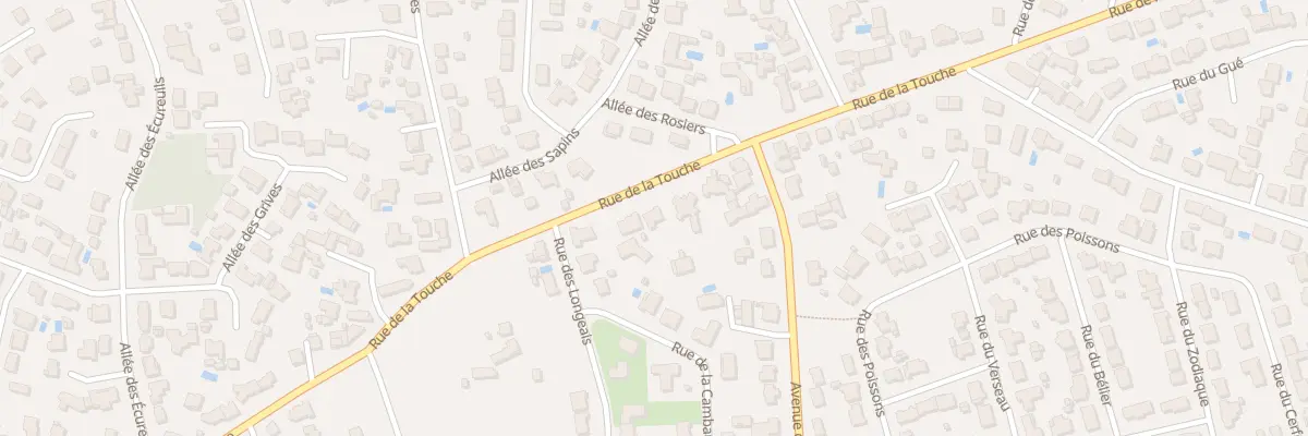 Plan du 107 Rue de la Touche à Saint-Hilaire-de-Riez