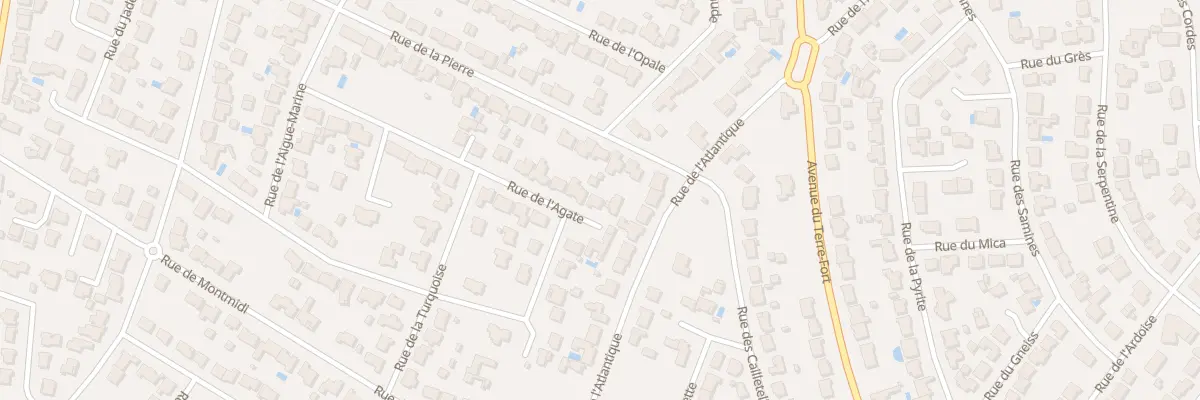 Plan du 25 Rue de l’Agate à Saint-Hilaire-de-Riez