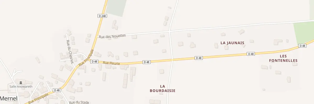 Plan du 5603 Rue Fleurie à Mernel