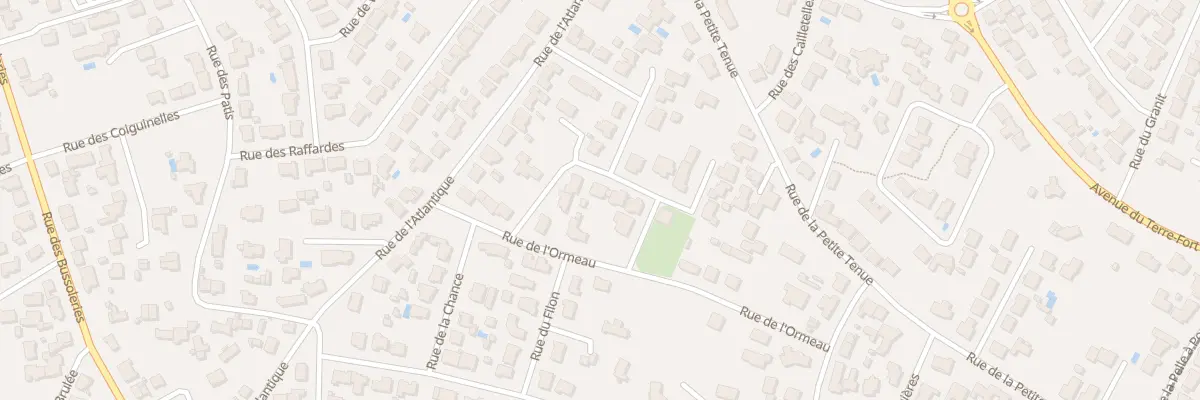 Plan du 21 Rue des Bicaudes à Saint-Hilaire-de-Riez
