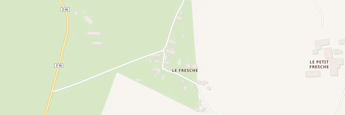 Plan du 15B Le Fresche à Renac