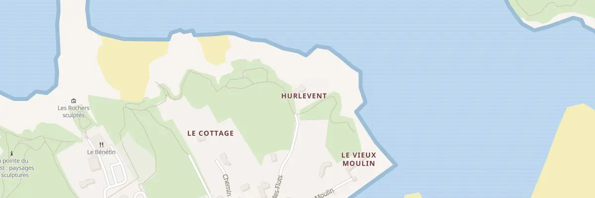 Plan du 13 Che de la Roche à Saint-Malo