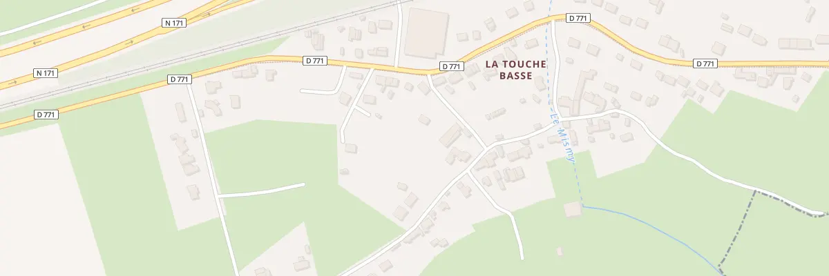 Plan du 52 La Touche Basse à La Chapelle-Launay