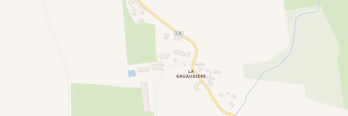 Plan du 23 La Gruaudiere à Saint-Judoce