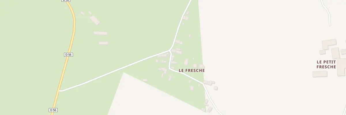 Plan du 13 Le Freche à Renac