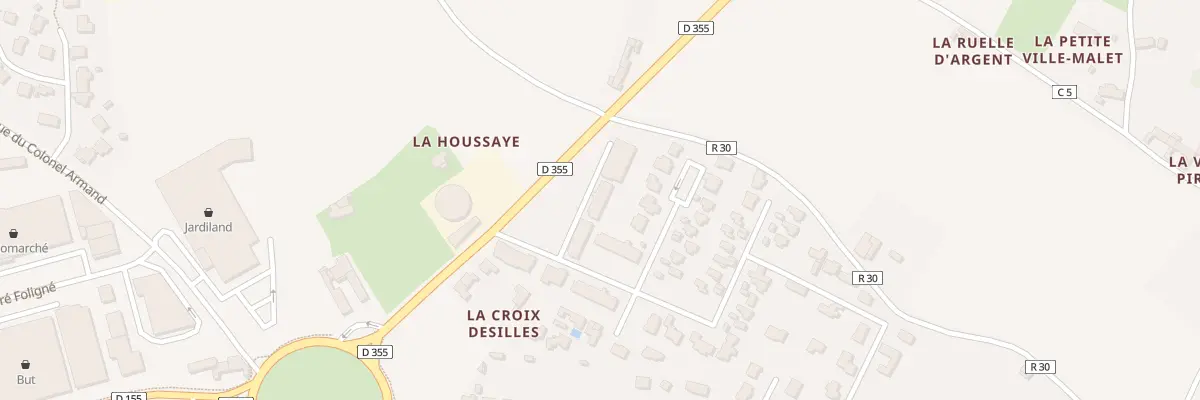 Plan du 1C Rue du Moulin du Gué à Saint-Malo