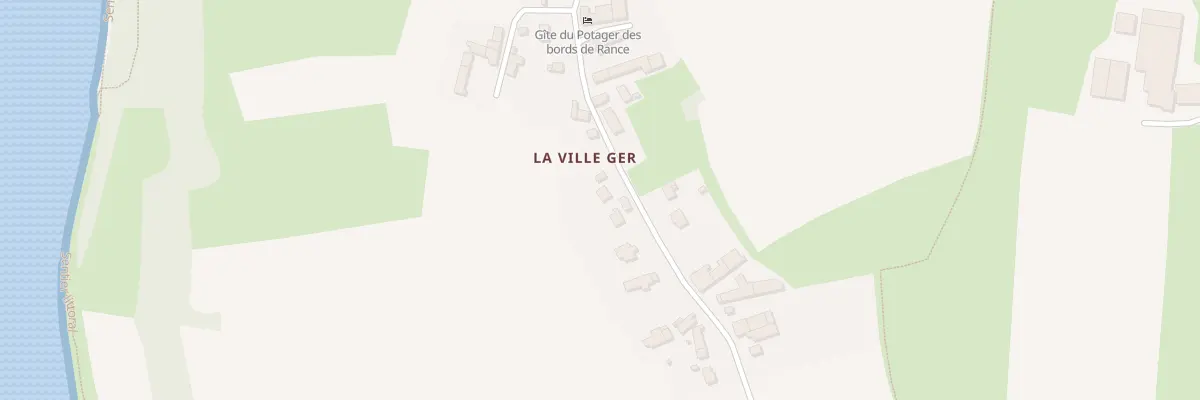 Plan du 5337F La Ville Ger à Pleudihen-sur-Rance