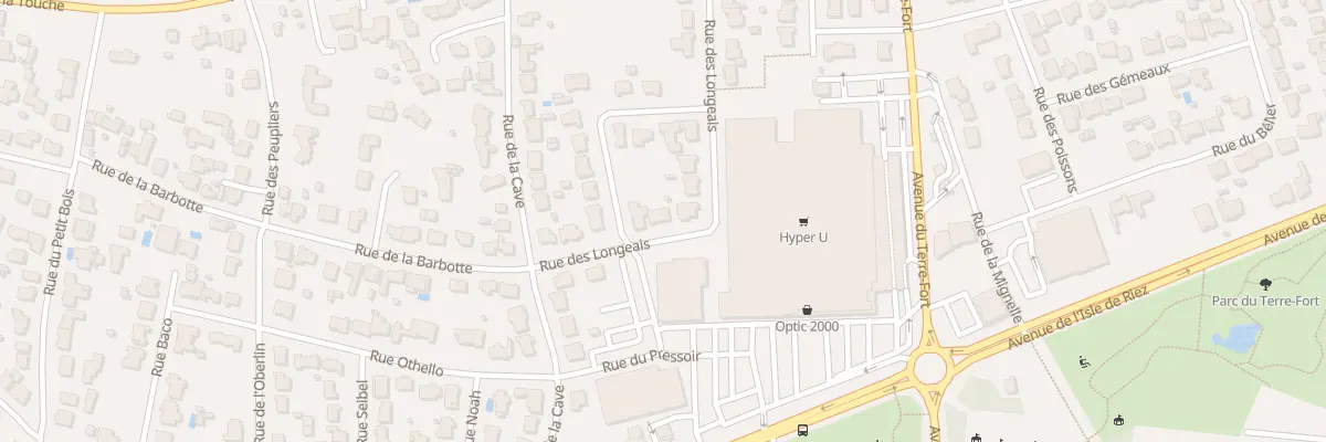 Plan du 34 Rue des Longeais à Saint-Hilaire-de-Riez