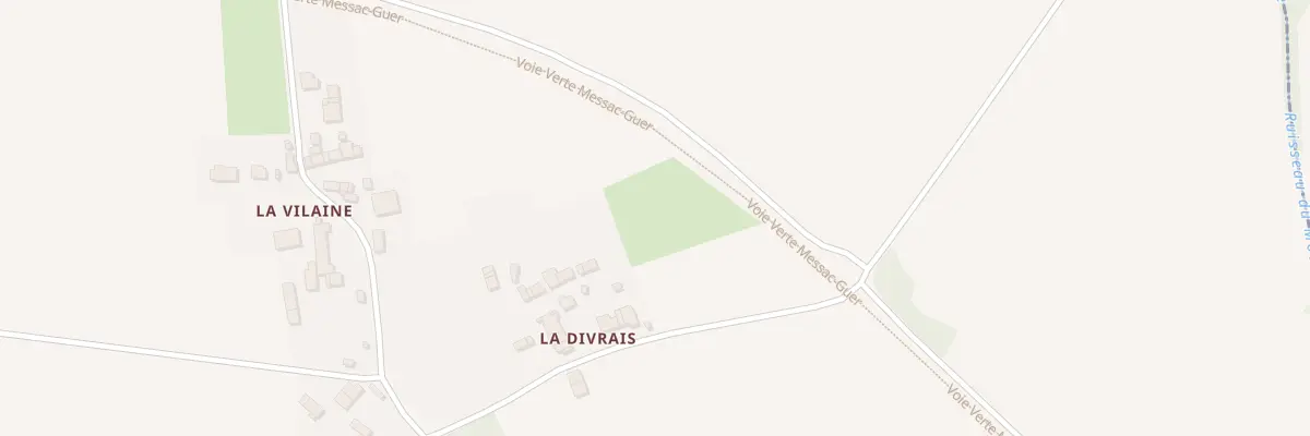 Plan du 13 La Divrais à Val d’Anast