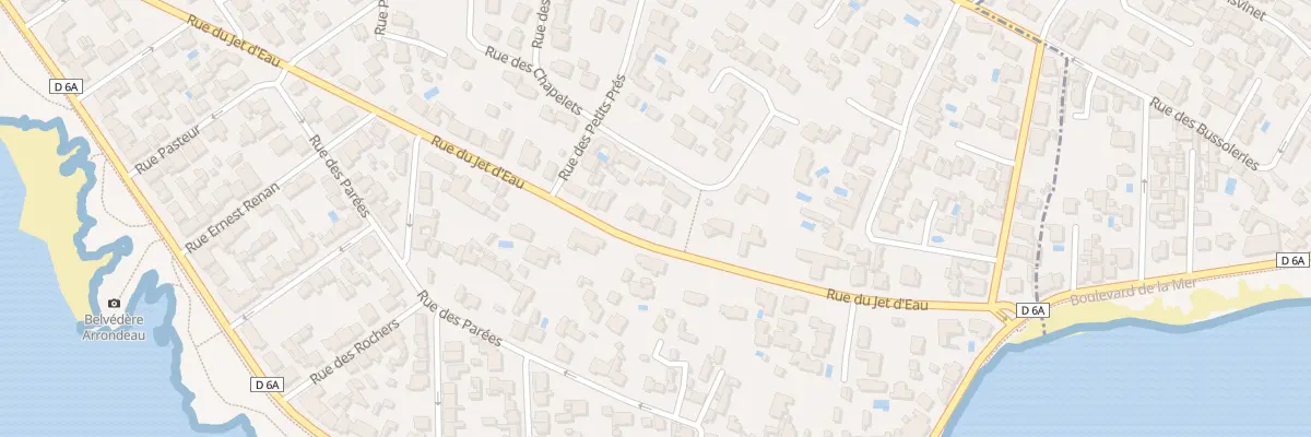Plan du 43 Rue du Jet d’Eau à Saint-Hilaire-de-Riez
