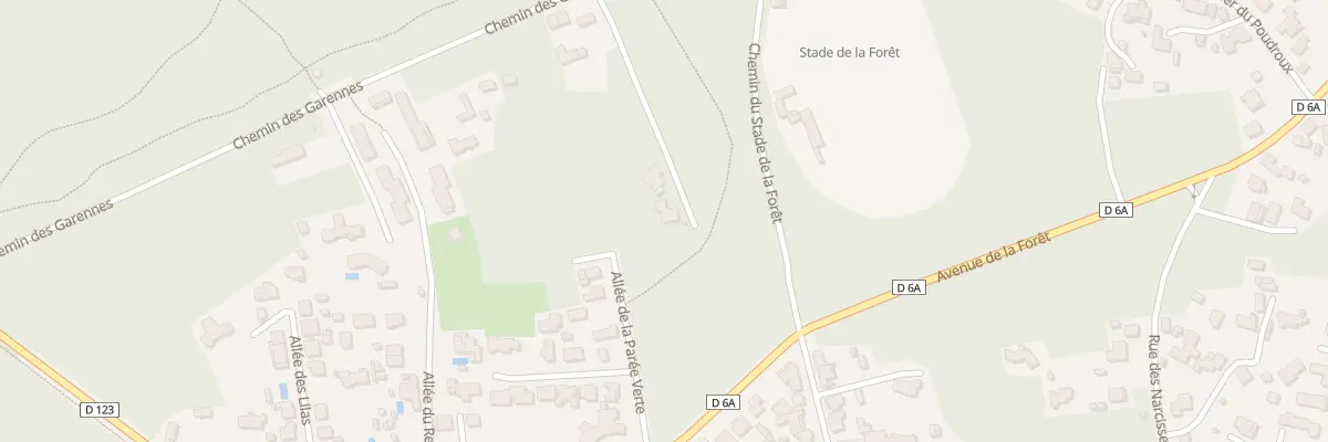 Plan du 16 All de la Parée-Verte à Saint-Hilaire-de-Riez