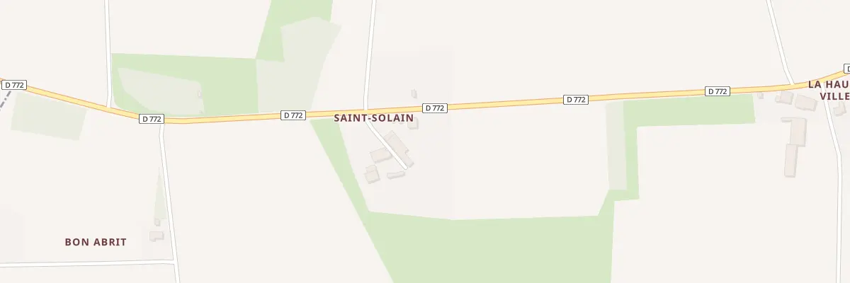 Plan du 10 Saint-Solain à Mernel