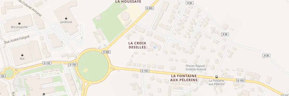 Plan du 4 Rue du Moulin du Gué à Saint-Malo