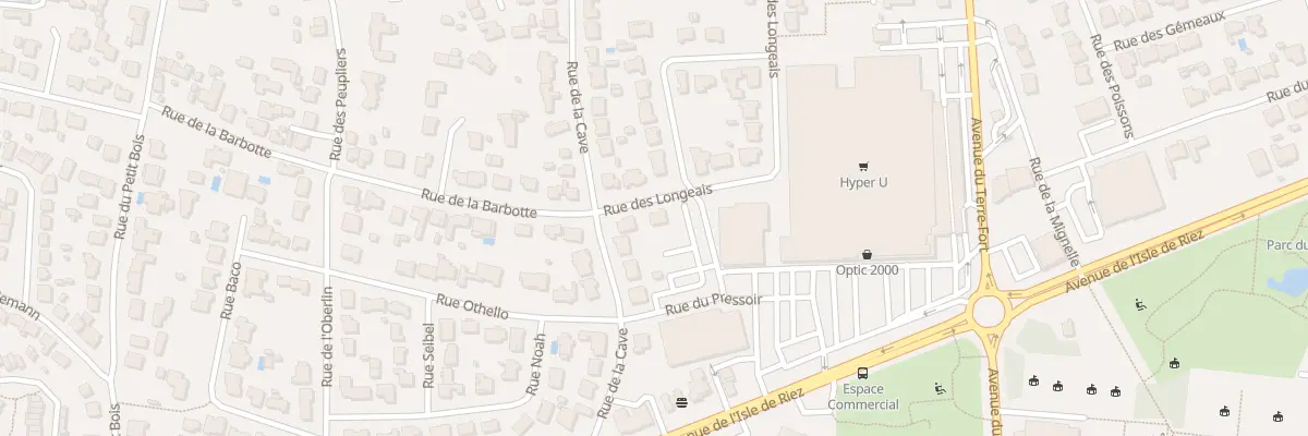 Plan du 39 Rue des Longeais à Saint-Hilaire-de-Riez