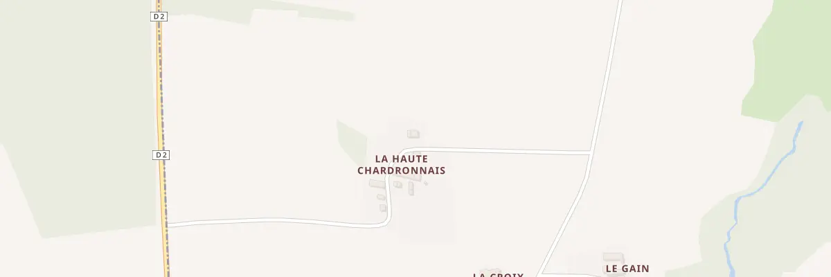 Plan du 14 La Haute Chardronnais à Saint-Judoce