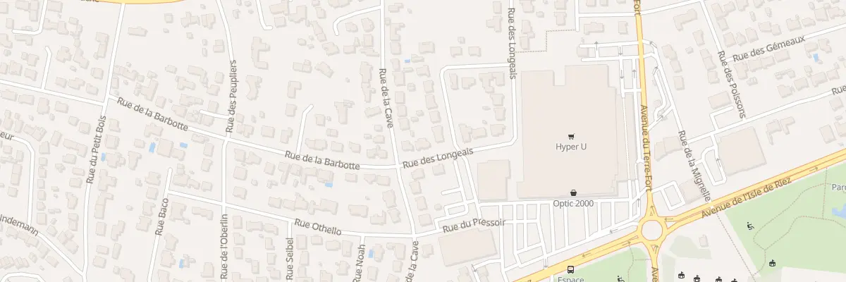 Plan du 40 Rue des Longeais à Saint-Hilaire-de-Riez