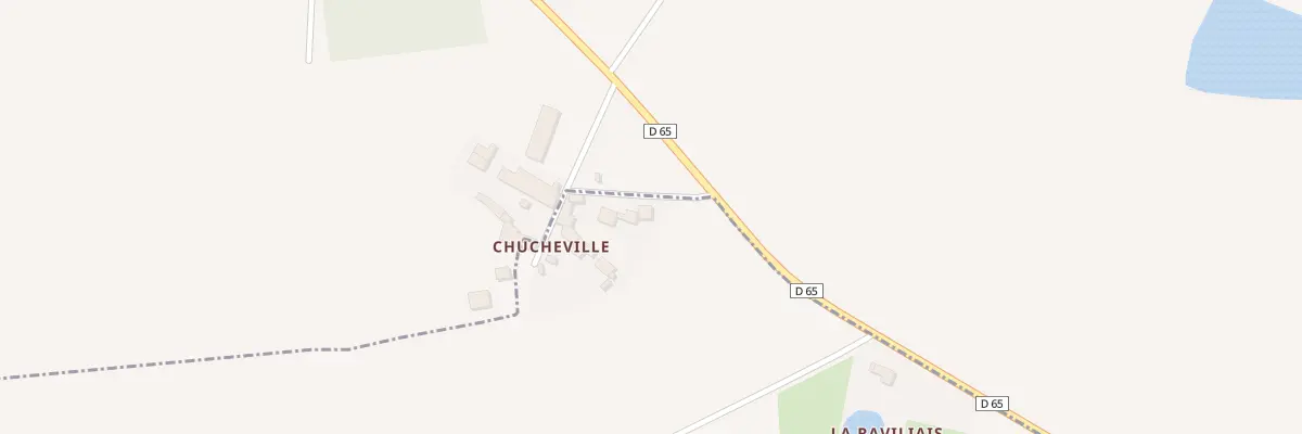 Plan du 1 Chusville à Lieuron