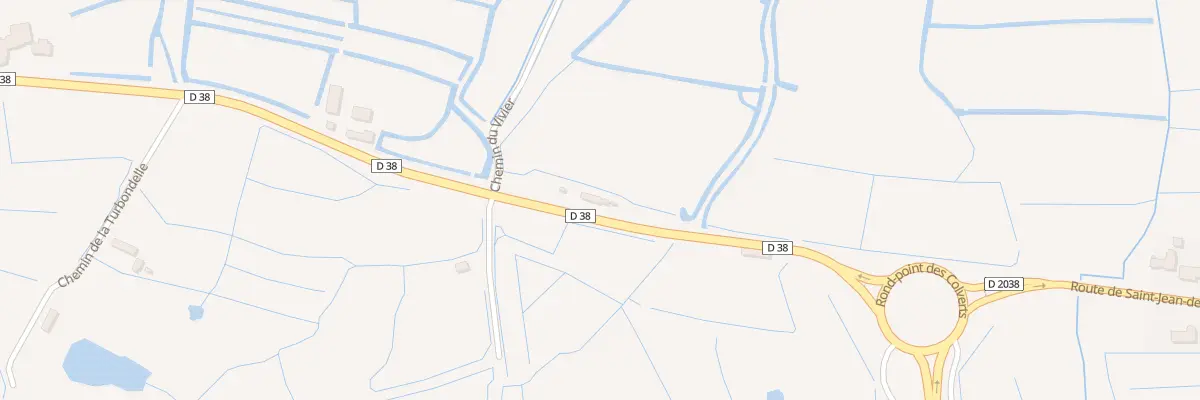 Plan du 40 Rte de St Jean de Monts à Saint-Hilaire-de-Riez