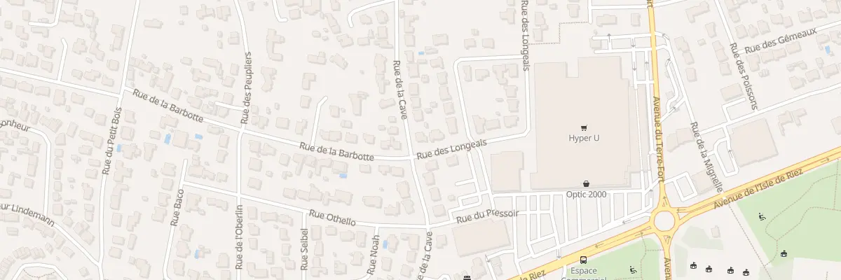 Plan du 42 Rue des Longeais à Saint-Hilaire-de-Riez