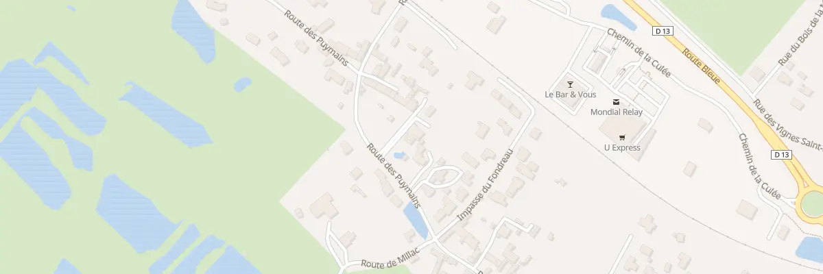 Plan du 86 Rte des Puymains à Villeneuve-en-Retz