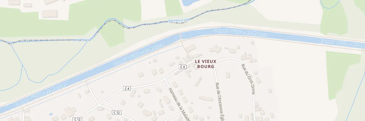 Plan du 42 Rue du Vieux Bourg à Saint-Judoce