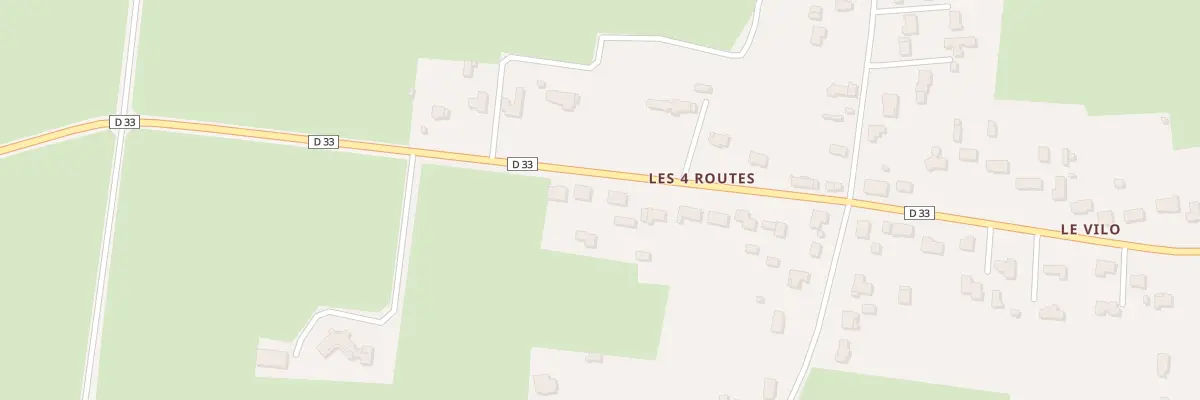 Plan du 11B Les Quatre Routes à Quilly