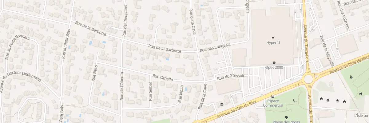 Plan du 1B Rue de la Barbotte à Saint-Hilaire-de-Riez