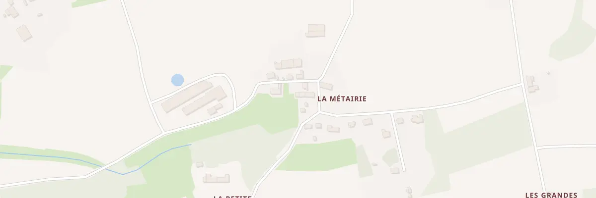 Plan du 23 La Métairie à Saint-Hélen