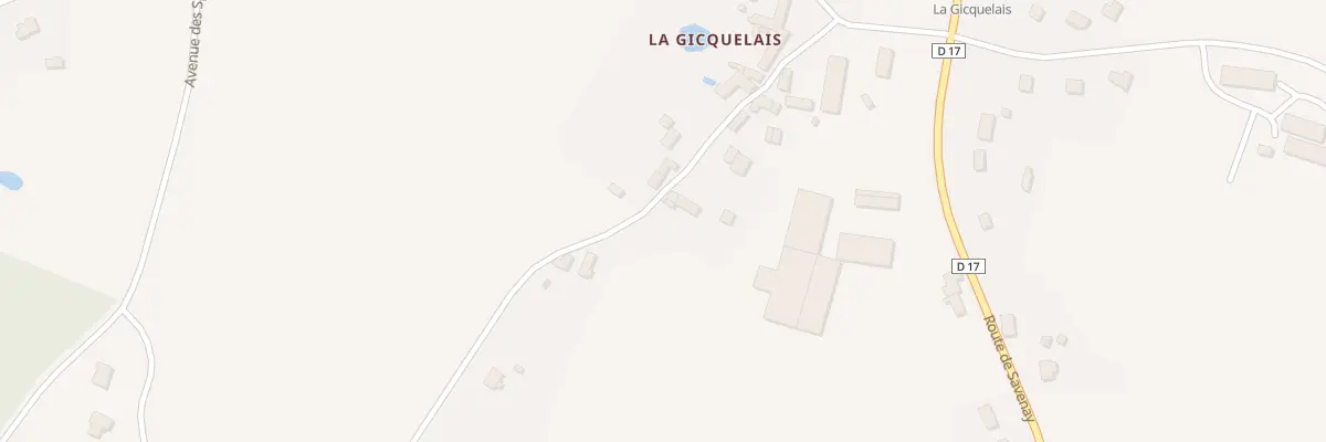 Plan du 21 La Gicquelais à Campbon
