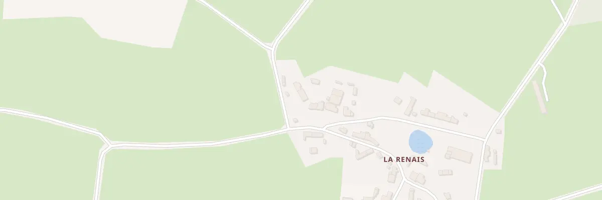 Plan du 57 La Renais à Quilly