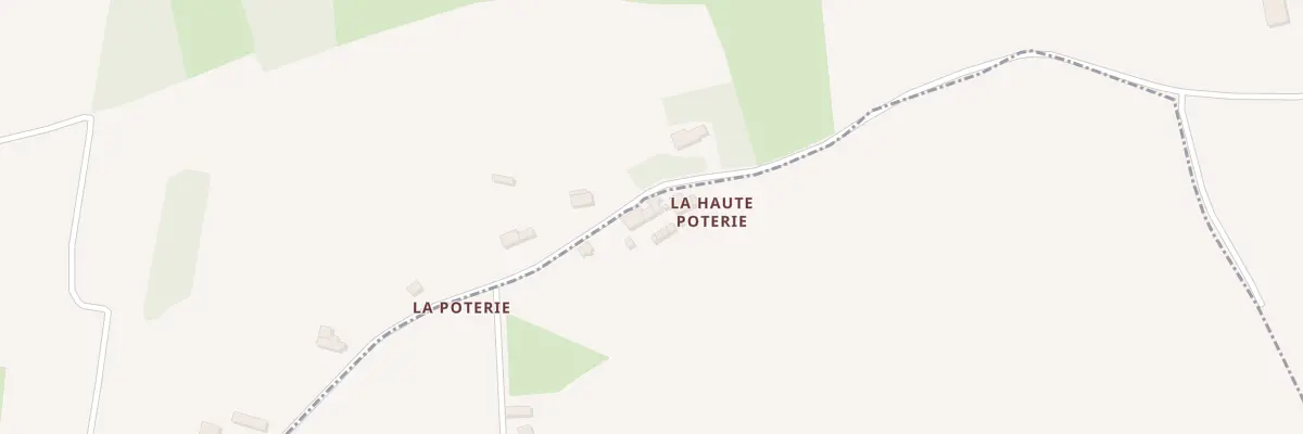 Plan du 28 La Haute Poterie à Évran