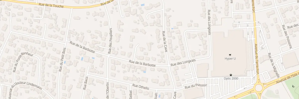 Plan du 16 Rue de la Barbotte à Saint-Hilaire-de-Riez