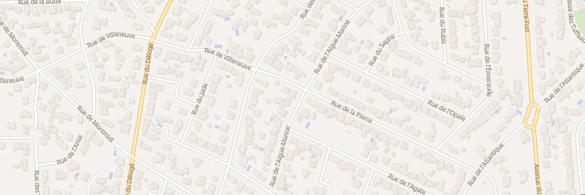 Plan du 34 Rue de l’Aigue-Marine à Saint-Hilaire-de-Riez