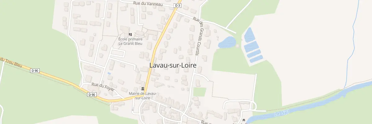 Plan du 7 Rue des grands courtils à Lavau-sur-Loire