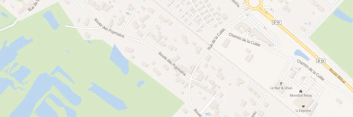 Plan du 100 Rte des Puymains à Villeneuve-en-Retz