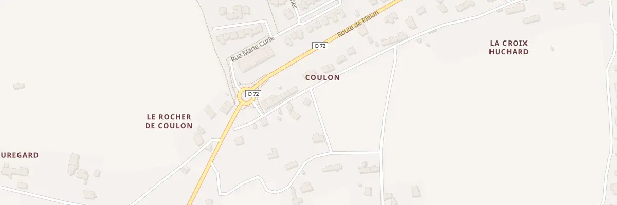 Plan du 6127 Coulon à Montfort-sur-Meu